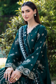 Farasha Embroidered Khaddar Unstitched 3Pc Suit - Viona