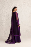 Farasha Luxury Formal Embroidered Chiffon Unstitched 3Pc Suit - Viore