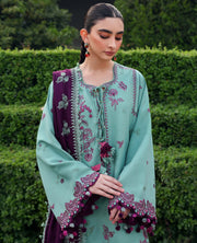 Republic Womenswear Amaris Unstitched Karandi 3Pc Suit D-14 Virella