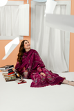 Zarposh Sundaze Embroidered Luxury Lawn Unstitched 3Pc Suit - VIRELLE