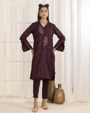 Zivah Apparel Luxury Pret 1Pc Shirt ( Ready To Wear ) Vivid