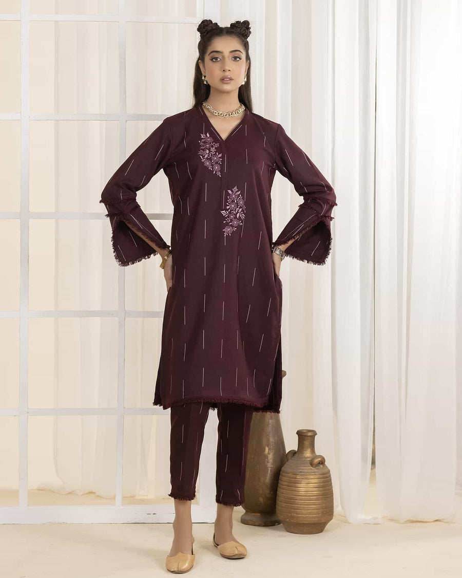 Zivah Apparel Luxury Pret 1Pc Shirt ( Ready To Wear ) Vivid