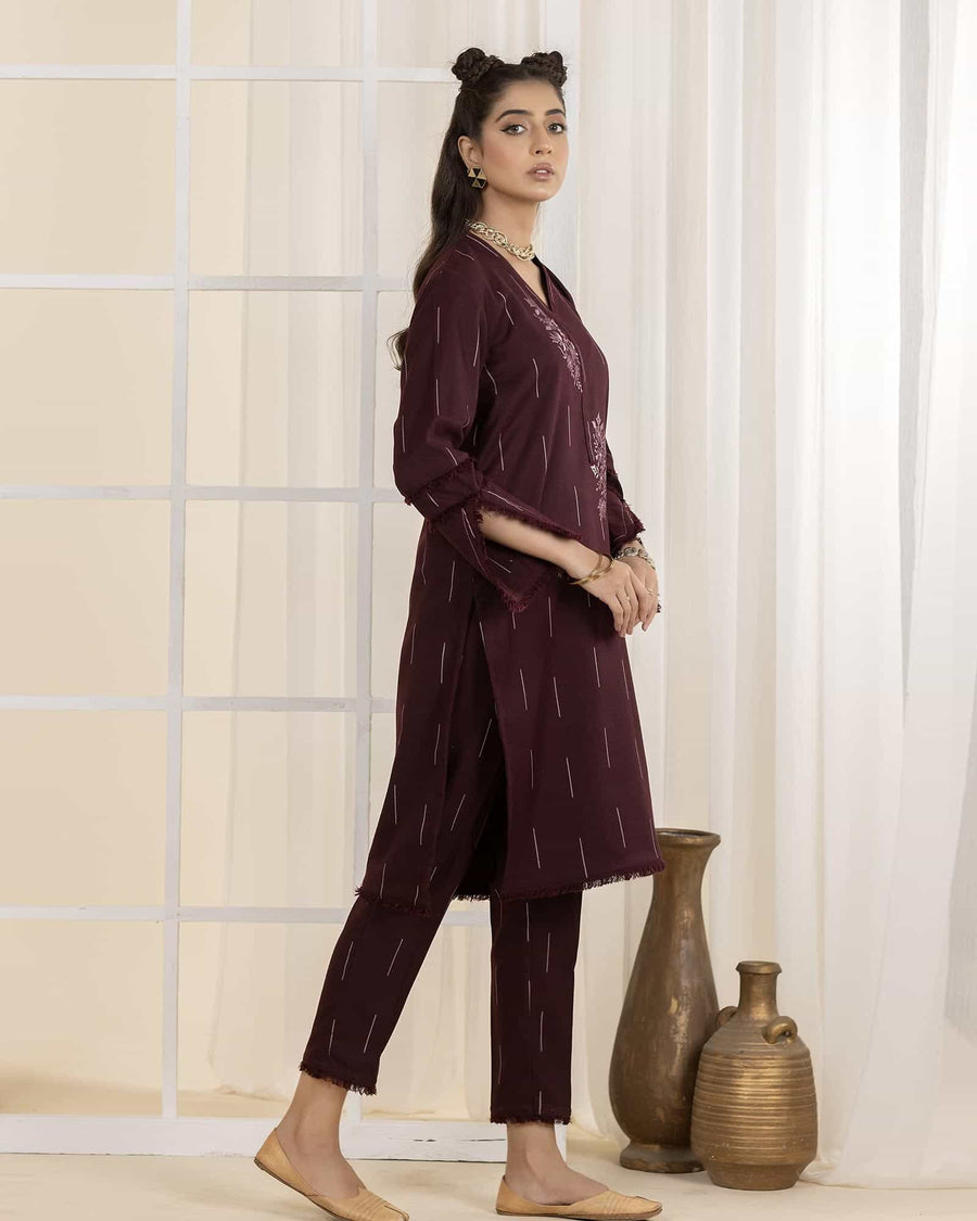 Zivah Apparel Luxury Pret 1Pc Shirt ( Ready To Wear ) Vivid