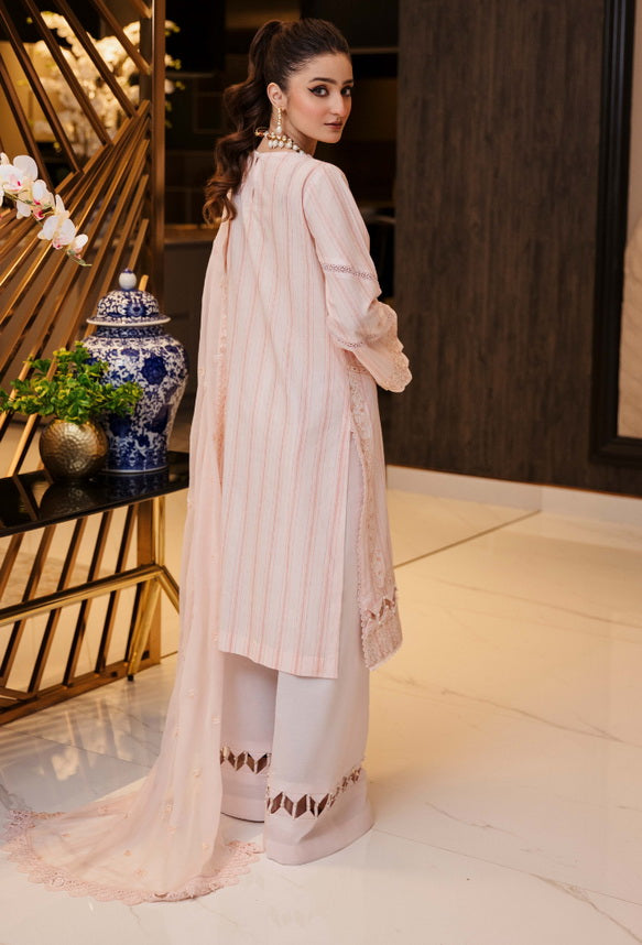 Vouge by Humdum Embroidered Lawn Unstitched 3Pc Suit D-01