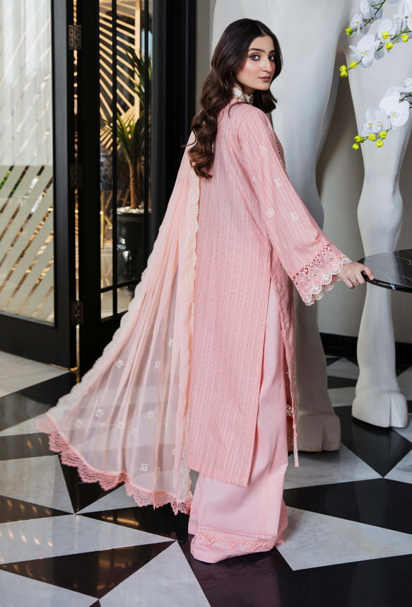 Vouge by Humdum Embroidered Lawn Unstitched 3Pc Suit D-04