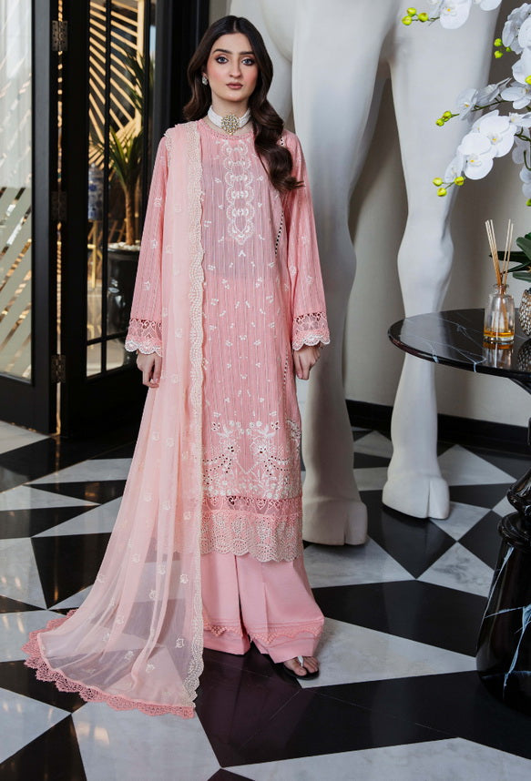 Vouge by Humdum Embroidered Lawn Unstitched 3Pc Suit D-04