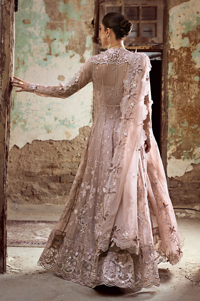 Qalamkar Embroidered Luxury Chiffon Unstitched 3Pc Suit WC-01 AISLA