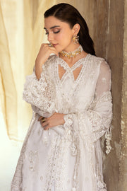 Qalamkar Embroidered Luxury Chiffon Unstitched 3Pc Suit WC-03 ROISE