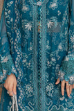 Qalamkar Embroidered Luxury Chiffon Unstitched 3Pc Suit WC-04 NESSA