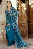 Qalamkar Embroidered Luxury Chiffon Unstitched 3Pc Suit WC-04 NESSA