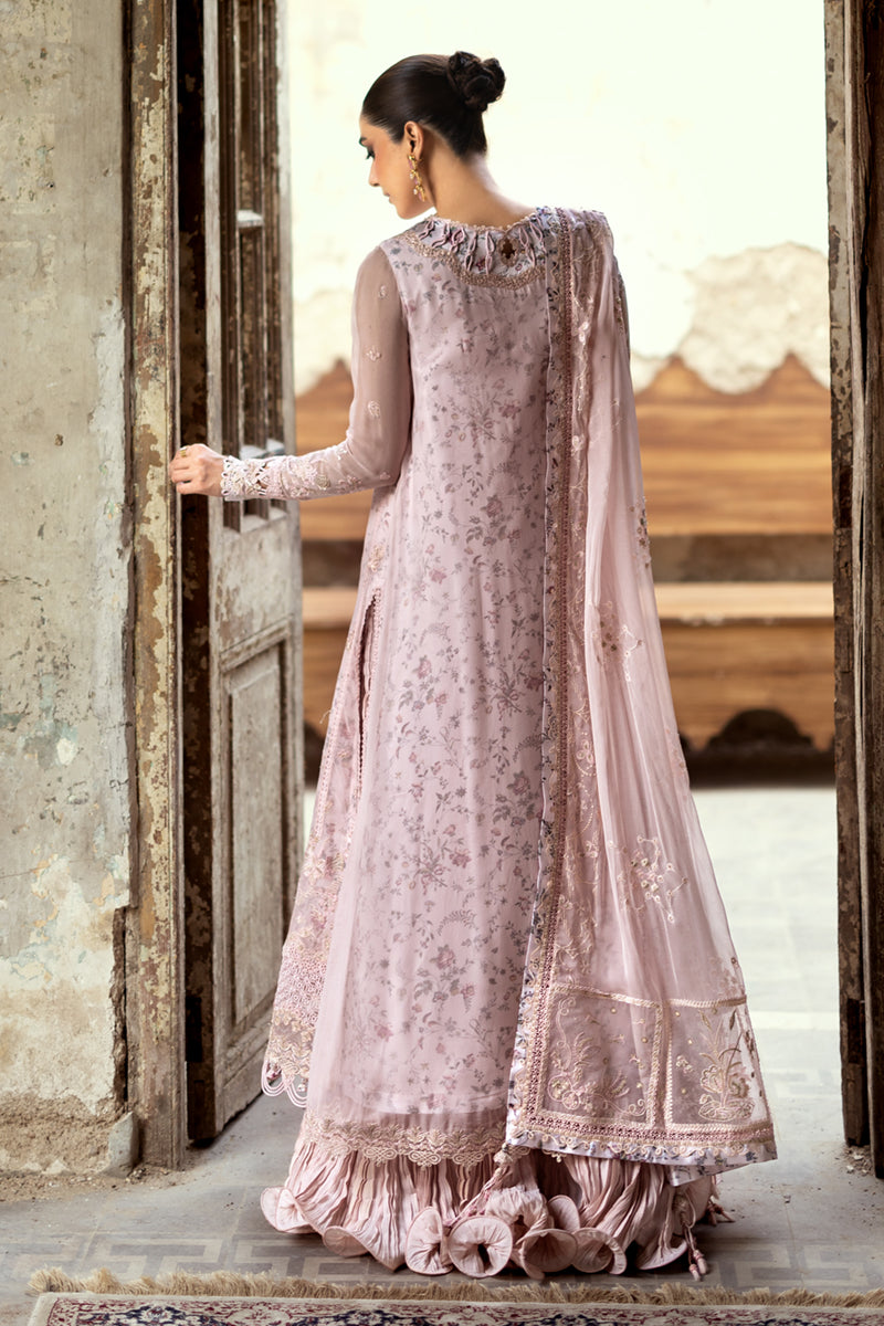 Qalamkar Embroidered Luxury Chiffon Unstitched 3Pc Suit WC-05 RIONA