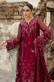 Qalamkar Embroidered Luxury Chiffon Unstitched 3Pc Suit WC-06 JAYNE
