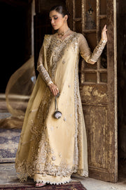 Qalamkar Embroidered Luxury Chiffon Unstitched 3Pc Suit WC-07 HEELA