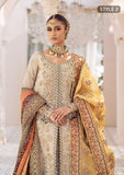 AIK Atelier Wedding Festive Embroidered Kundan Zari Unstitched 3Pc Suit LOOK-01