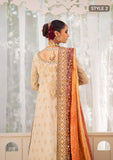 AIK Atelier Wedding Festive Embroidered Kundan Zari Unstitched 3Pc Suit LOOK-01