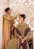 AIK Atelier Wedding Festive Embroidered Kundan Zari Unstitched 3Pc Suit LOOK-02