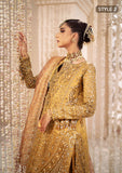 AIK Atelier Wedding Festive Embroidered Kundan Zari Unstitched 3Pc Suit LOOK-02