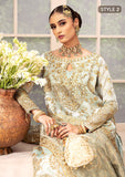 AIK Atelier Wedding Festive Embroidered Tissue Unstitched 3Pc Suit LOOK-03