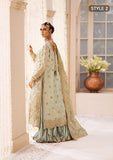 AIK Atelier Wedding Festive Embroidered Tissue Unstitched 3Pc Suit LOOK-03