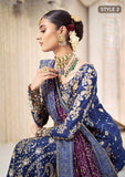 AIK Atelier Wedding Festive Embroidered Silk Unstitched 3Pc Suit LOOK-05