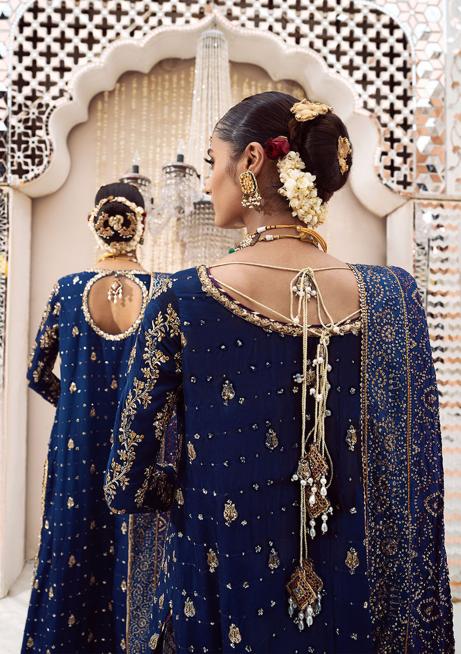 AIK Atelier Wedding Festive Embroidered Silk Unstitched 3Pc Suit LOOK-05