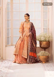 AIK Atelier Wedding Festive Embroidered Chiffon Unstitched 3Pc Suit LOOK-06