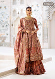 AIK Atelier Wedding Festive Embroidered Zari Net Unstitched 3Pc Suit LOOK-08