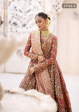 AIK Atelier Wedding Festive Embroidered Zari Net Unstitched 3Pc Suit LOOK-08