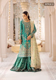 AIK Atelier Wedding Festive Embroidered Silk Unstitched 3Pc Suit LOOK-09