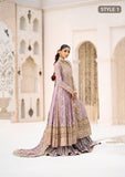 AIK Atelier Wedding Festive Embroidered Chiffon Unstitched 3Pc Suit LOOK-10