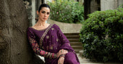 Maria.B Soiree Embroidered Chiffon Unstitched Saree WF-09-01