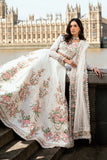 Maria.B Soiree Embroidered Raw Silk Unstitched 3Pc Suit WF-09-02