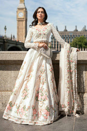Maria.B Soiree Embroidered Raw Silk Unstitched 3Pc Suit WF-09-02