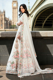 Maria.B Soiree Embroidered Raw Silk Unstitched 3Pc Suit WF-09-02