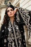 Maria.B Soiree Embroidered Raw Silk Unstitched 3Pc Suit WF-09-03