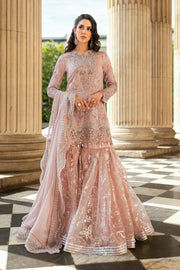Maria.B Soiree Embroidered Raw Silk Unstitched 3Pc Suit WF-09-05