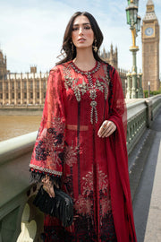 Maria.B Soiree Embroidered Organza Unstitched 3Pc Suit WF-09-06
