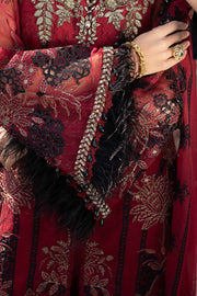 Maria.B Soiree Embroidered Organza Unstitched 3Pc Suit WF-09-06