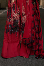 Maria.B Soiree Embroidered Organza Unstitched 3Pc Suit WF-09-06