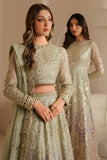 Jazmin Wedding Formal Embroidered Chiffon Unstitched 3Pc Suit WF'25-01