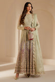 Jazmin Wedding Formal Embroidered Chiffon Unstitched 3Pc Suit WF'25-01