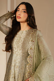 Jazmin Wedding Formal Embroidered Chiffon Unstitched 3Pc Suit WF'25-01