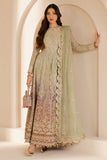 Jazmin Wedding Formal Embroidered Chiffon Unstitched 3Pc Suit WF'25-01