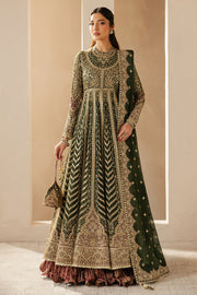 Jazmin Wedding Formal Embroidered Chiffon Unstitched 3Pc Suit WF'25-02