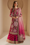 Jazmin Wedding Formal Embroidered Chiffon Unstitched 3Pc Suit WF'25-03