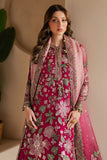 Jazmin Wedding Formal Embroidered Chiffon Unstitched 3Pc Suit WF'25-03
