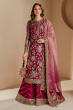 Jazmin Wedding Formal Embroidered Chiffon Unstitched 3Pc Suit WF'25-03