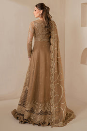 Jazmin Wedding Formal Embroidered Chiffon Unstitched 3Pc Suit WF'25-04