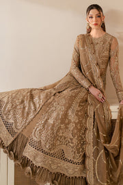 Jazmin Wedding Formal Embroidered Chiffon Unstitched 3Pc Suit WF'25-04
