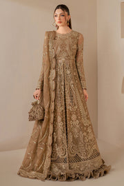 Jazmin Wedding Formal Embroidered Chiffon Unstitched 3Pc Suit WF'25-04
